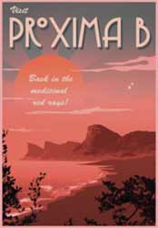 Travel Poster - Proxima Centauri